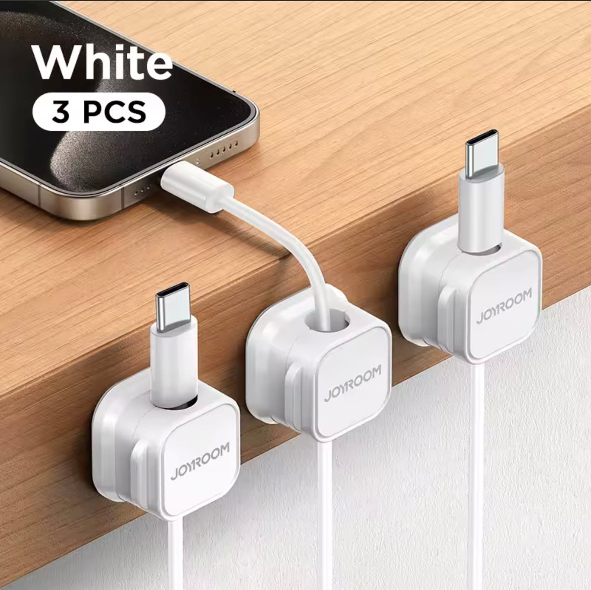 Organizador de cables magnético