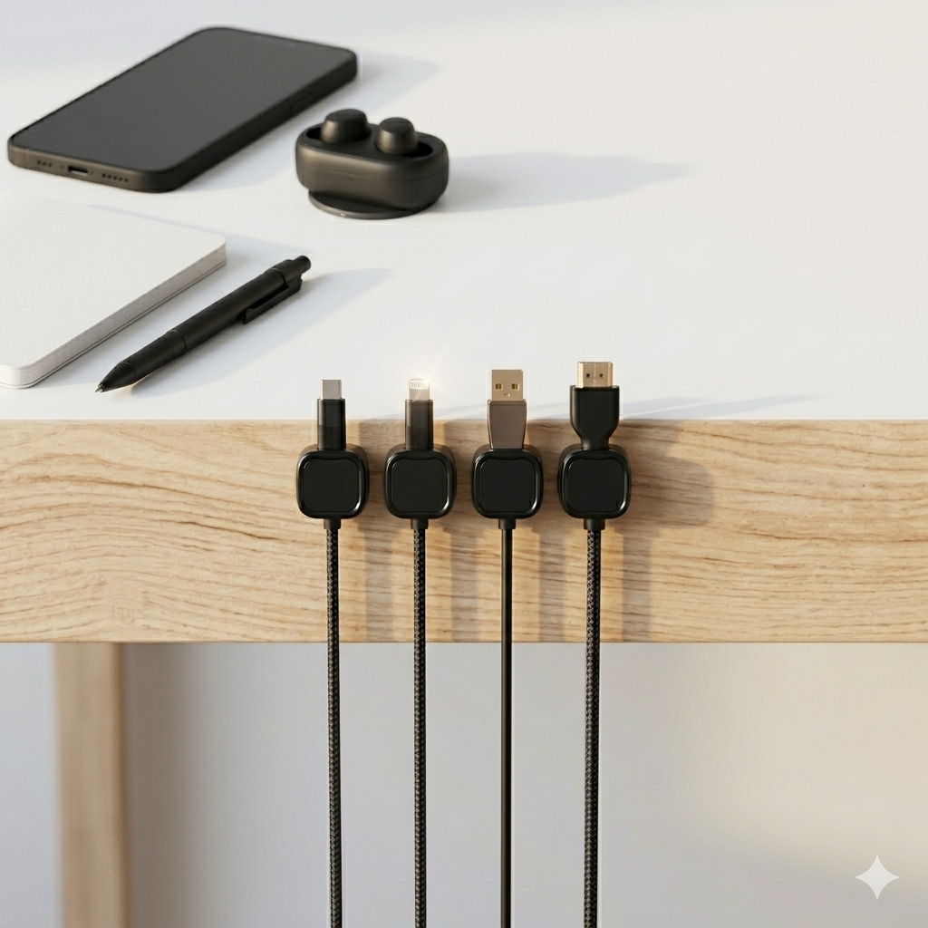 Organizador de cables magnético